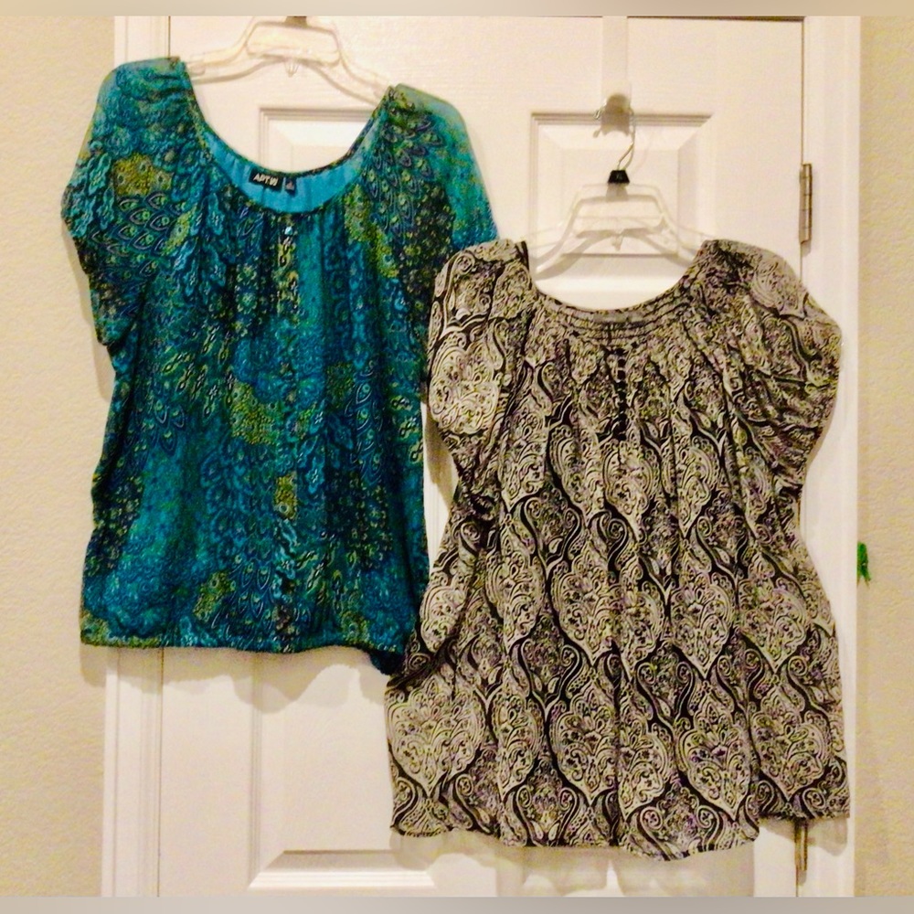 2-pc XL Apt 9 Dress Tops